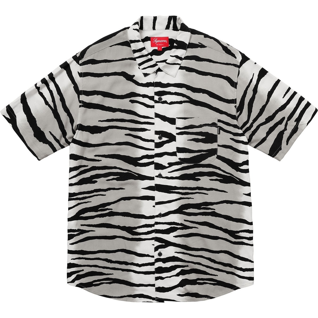 Tiger Stripe Rayon Shirt view 6